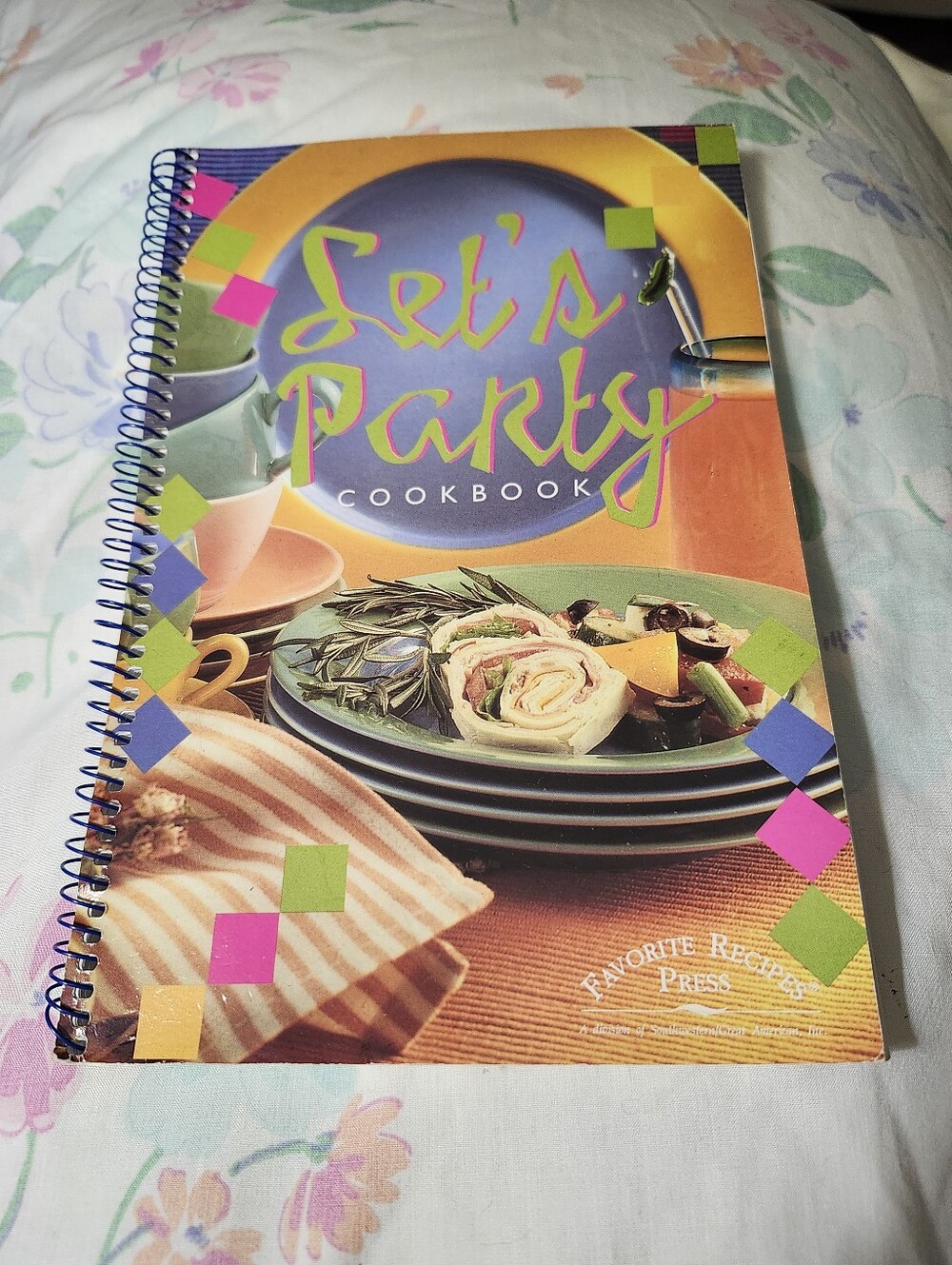 Vintage 1995 "Let's Party" Cookbook